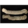 Image 1 : 2 ROLLS OF JEFFERSON NICKELS: 1941-P & 1963 BU