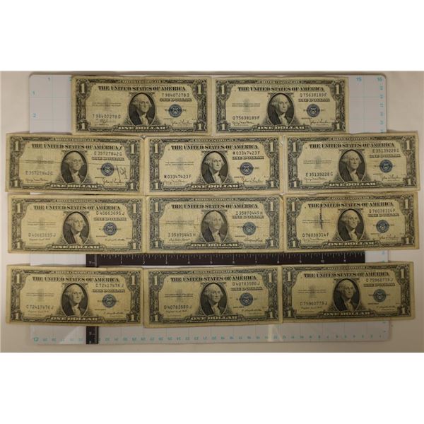 11-1935 $1 SILVER CERTIFICATES 1-1935-C,