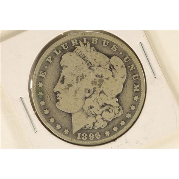 1896-O MORGAN SILVER DOLLAR