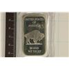 Image 2 : 1 TROY OZ .999 FINE SILVER PF INGOT "INDIAN /