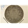 Image 1 : 1918 SILVER CANADA 50 CENTS