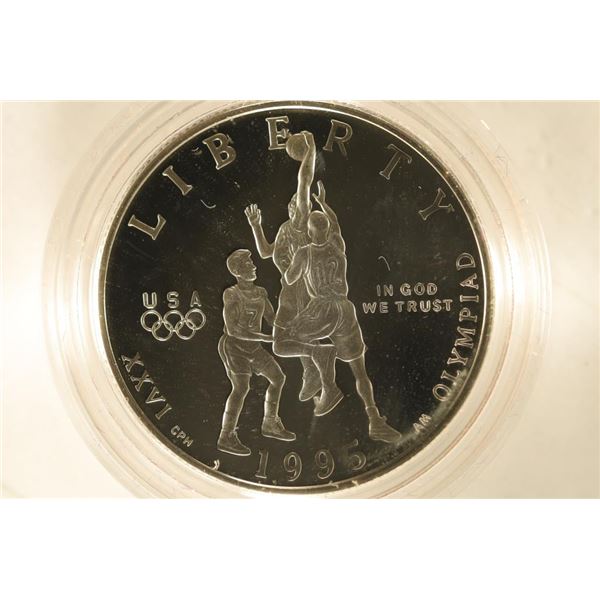 1995-S US PROOF HALF DOLLAR (BASKETBALL)