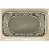 Image 2 : 1 TROY OZ. .999 FINE SILVER PROOF INGOT/BAR 1970