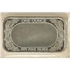 Image 2 : 1 TROY OZ. .999 FINE SILVER PROOF INGOT/BAR 1970