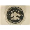 Image 2 : 2002 BANK OF UGANDA PROOF SILVER 5000