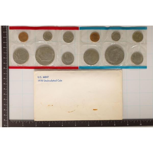 1978 US MINT SET (UNC) P/D (WITH ENVELOPE)