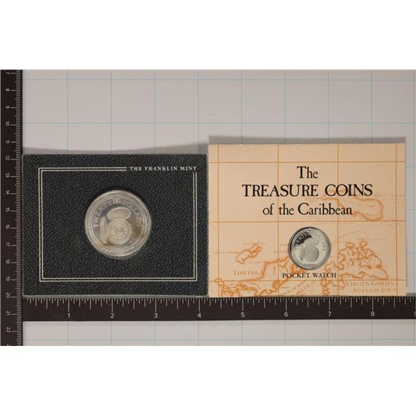 TREASURE COINS OF THE CARIBBEAN 19.09 GRAMS