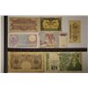 Image 2 : 7 ASSORTED FOREIGN BILLS: 1989 IRELAND 1 POUND,