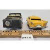 Image 4 : LOT OF 2 - LINE MAR FRICTION TOYS - TAXI & MILITARY JEEP