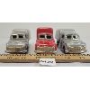 Image 2 : LOT OF 3 - LINE MAR FRICTION TOYS - SANITATION TRUCKS & OTHER