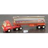 Image 2 : LOT OF 2 - BUDDY L PEPSI-COLA TRUCK W/ TRAILER & TONKA GULF TANKER TRUCK