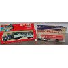 Image 1 : LOT OF 2 - IRWIN TOY ROAD BARON TRACTOR 'N TRAILER & ERTL DIECAST TOWERS SEMI TRUCK W/ BOXES