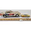 Image 1 : LOT OF 2 - CORVETTE RACING TEAM BATTERY OP TIN & USA NO 11 FRICTION CARS