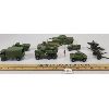 Image 1 : LOT OF 9 - DIECAST ARMY VEHICLES - INCL VILMER DENMARK, DINKY TOYS, MECCANO