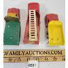 Image 4 : LOT OF 3 - TIN FRICTION TRUCKS - INCL SQUAD CAR