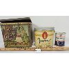 Image 1 : LOT OF 3 - GULF ANTI-FREEZE, TURRET TOBACCO AND RILEY'S CREAM COFFEE