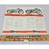 Image 5 : LOT OF 2 - BSA POST-WAR SALES BROCHURE & AUBURN RUBBER TOYS POLICE MOTORCYCLE 