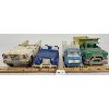 Image 2 : LOT OF 4 - PRESSSED STEEL TRUCKS 