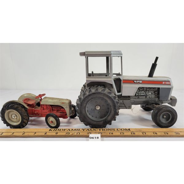 LOT OF 2 - DIECAST TRACTORS - INCL FORD