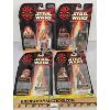 Image 1 : LOT OF 4 - STAR WARS FIGURES - INCL ANAKIN SKYWALKER, JAR JAR BINKS & RUNE HAAKO ETC