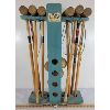 Image 2 : MCVEAN 6 PLAYER CROQUET SET W/ CADDY