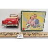 Image 3 : FIFTIES CADILLAC TYPE 1950 TIN FRICTION CAR W/ BOX & CERTIFICATE