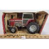 Image 1 : ERTL DIECAST MASSEY FERGUSON TRACTOR W/ BOX