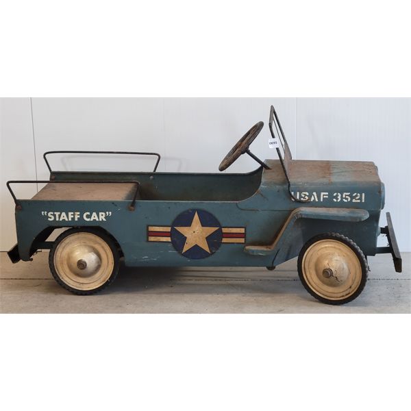 USAF "STAFF CAR" PEDAL CAR