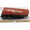 Image 1 : MINNITOYS (?) HALLIDAY PRESSED STEEL TRAILER