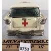 Image 4 : BANDAI JAPAN TIN FRICTION RED CROSS AMBULANCE W/ BOX