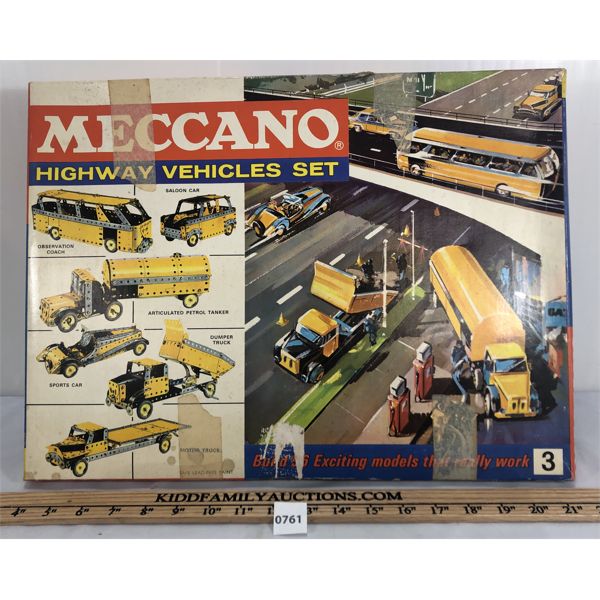 MECCANO HIGHWAY VEHICLE SET