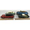 Image 3 : LOT OF 4 - TIN FRICTION CARS - INCL BANDAI PICK-UP TRUCK
