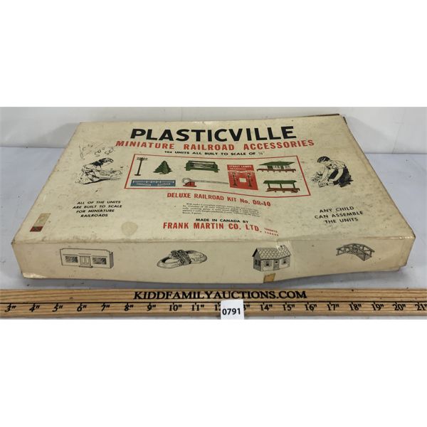 PLASTICVILLE MINIATURE RAILROAD ACCESSORIES TRACK KIT