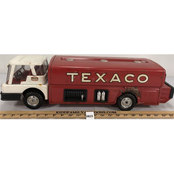 PRESSED STEEL TEXACO TANKER TRUCK