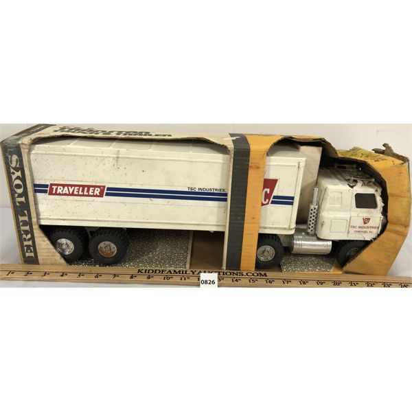 ERTL TSC TRANSTAR TRUCK & TRAILER W/ BOX