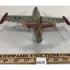 Image 2 : U.S AIR FORCE JET-F8A TIN FRICTION PLANE 