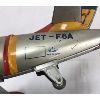 Image 7 : U.S AIR FORCE JET-F8A TIN FRICTION PLANE 