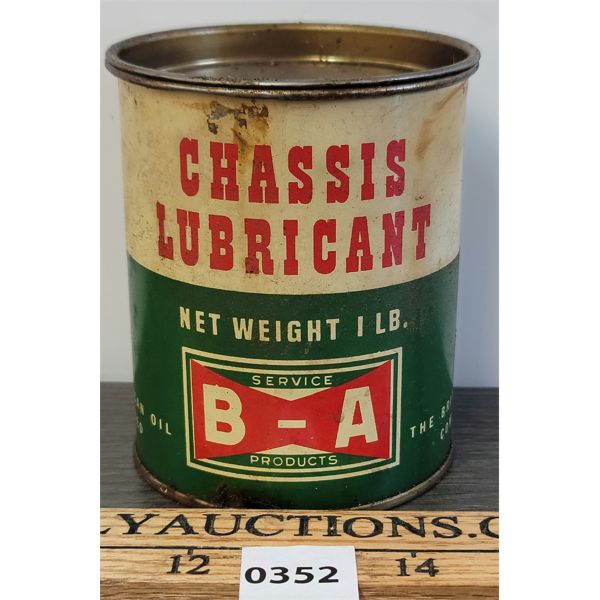 B-A BOWTIE CHASSIS LUBRICANT 1LB CAN