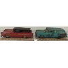 Image 1 : LOT OF 2 - BANDAI TIN FRICTION FORD WAGONS
