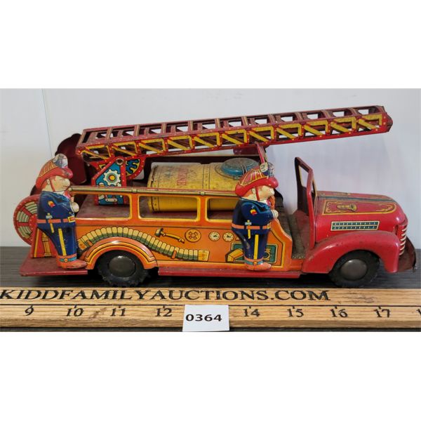 SSS JAPAN TIN FRICTION FIRE TRUCK 