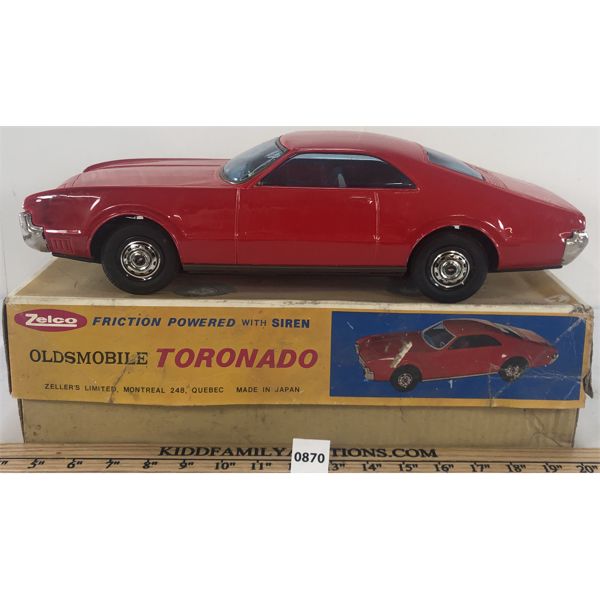 ZELCO OLDSMOBILE TORNADA FRICTION CAR W/ BOX