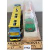 Image 4 : LOT OF 2 - MAJORETTE CAR TRANSPORTER & BP TANKER