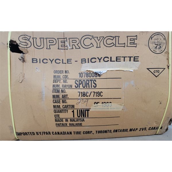 CLASSIC CRUISER LADIES 18IN SUPERCYCLE W/ BOX