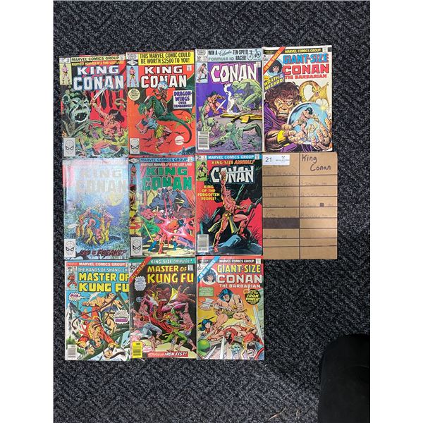 KING CONAN Comic Collection