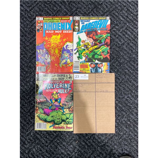 MARVEL WHAT IF? Comic Collection