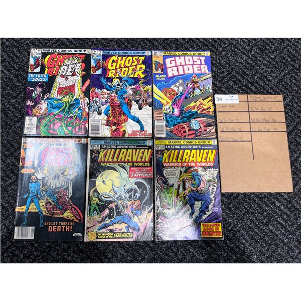 KILLRAVEN AND GHOST RIDER Comic Collection