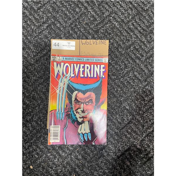 WOLVERINE #1-SEPT 1982 Comic