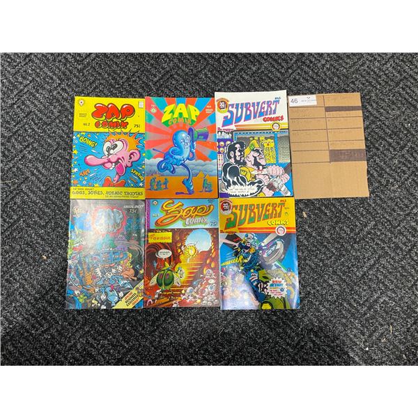 ZAP & SUBVERT Comic Collection