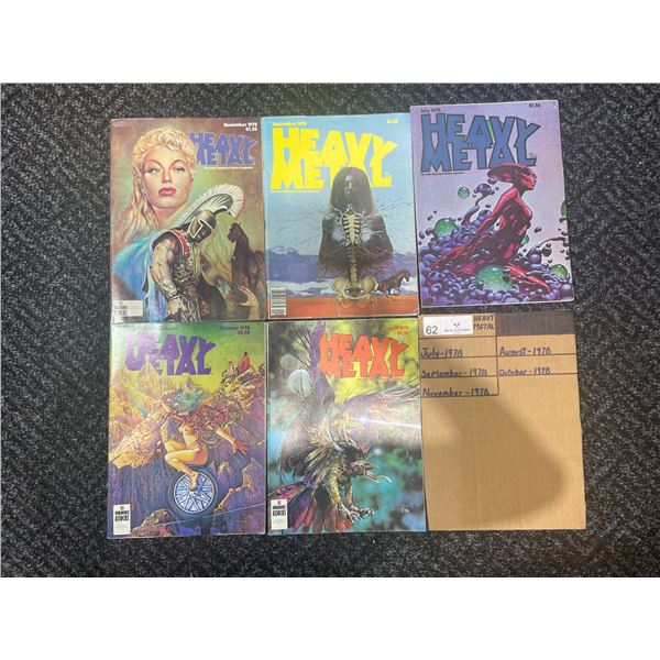 HEAVY METAL Comic Collection Beck Auctions Inc.
