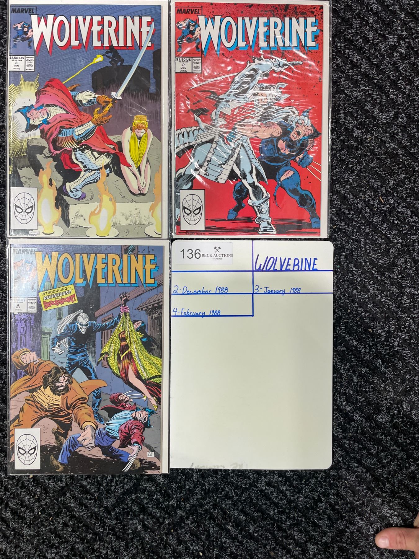 WOLVERINE Comic Collection - Beck Auctions Inc.